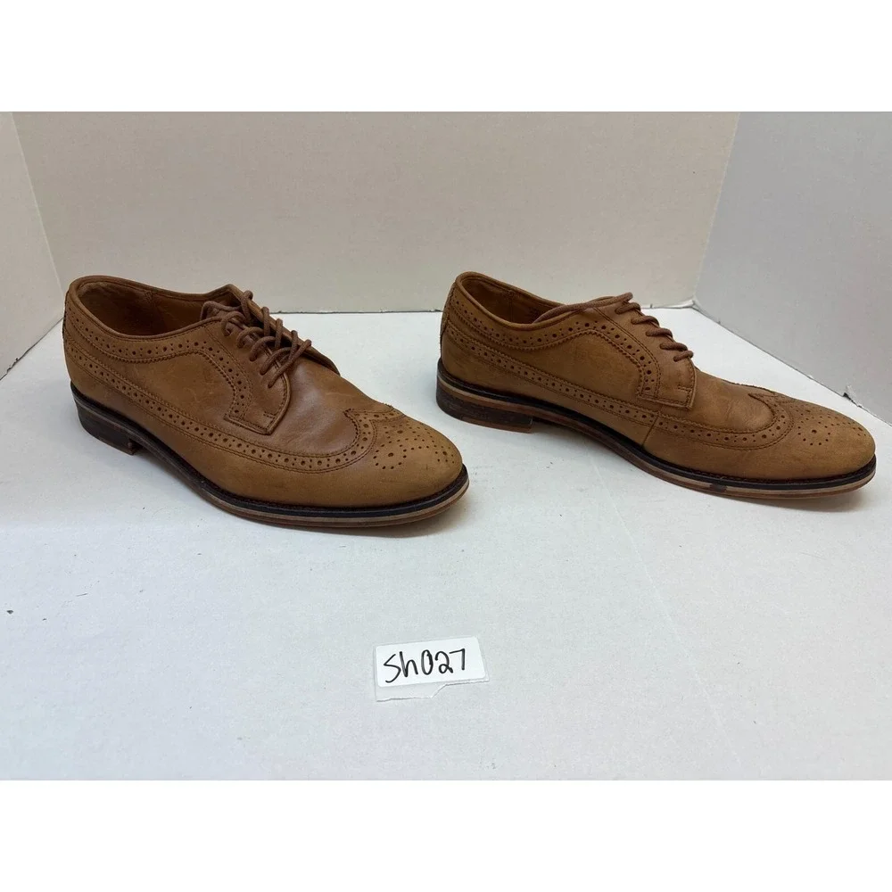 Polo Ralph‎ Lauren dress shoes Men's size 9.5 brown leather